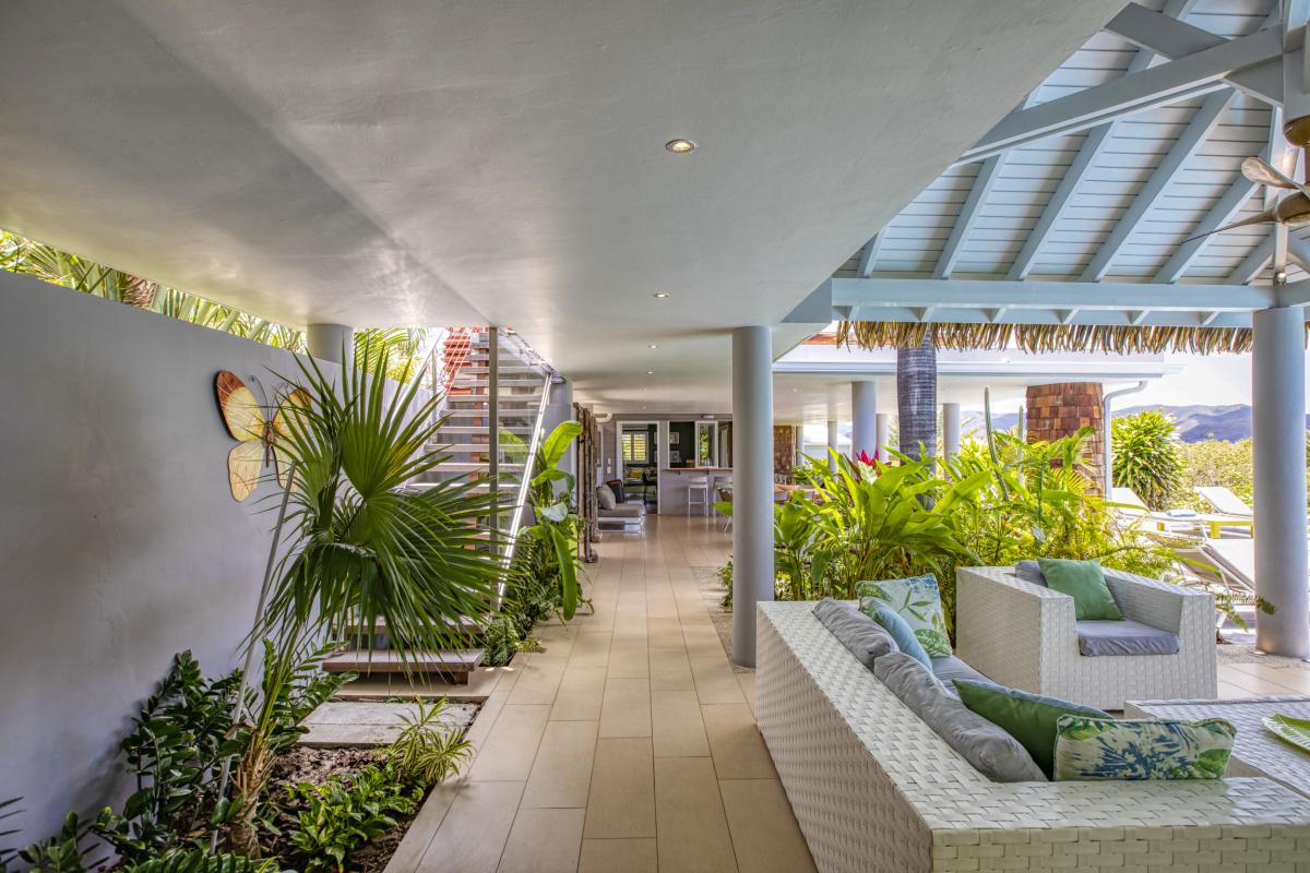 Location villa Saint Martin Terres Basses - Villa 4 chambres 8 personnes - 350m de la plage de Baie aux Prunes - Piscine - Roof Top (10)